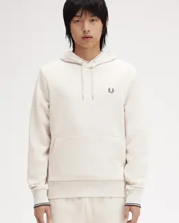 Fred Perry: Бежевая толстовка 