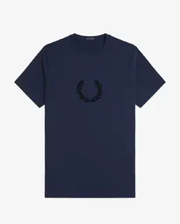 Fred Perry: Синяя футболка 