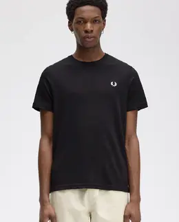Fred Perry: Чёрная футболка 