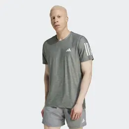 Adidas: Серая футболка 