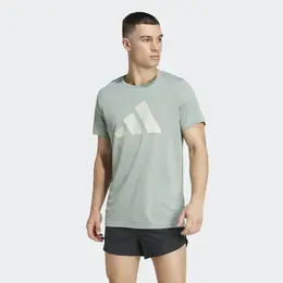 Adidas: Зелёная футболка 
