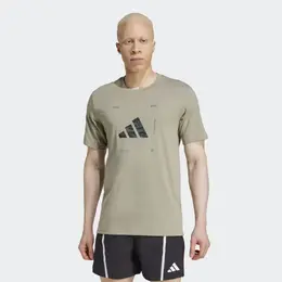 Adidas: Зелёная футболка  Climacool