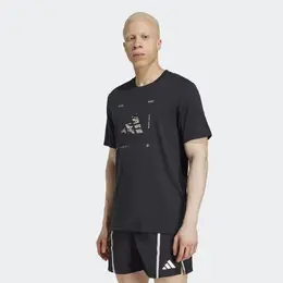 Adidas: Чёрная футболка  Climacool