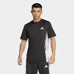 Adidas: Чёрная футболка  Essentials