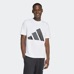 Adidas: Белая футболка  Essentials