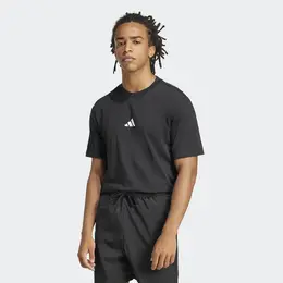Adidas: Чёрная футболка  Essentials