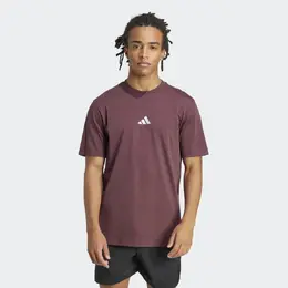 Adidas: Красная футболка  Essentials