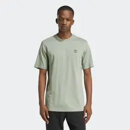 Adidas: Зелёная футболка  Essentials