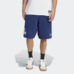 Adidas: Синие шорты 