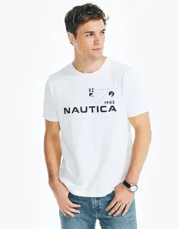 Nautica: Белая футболка 