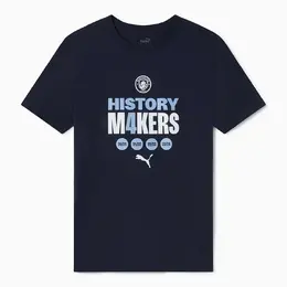 PUMA: Синяя футболка 