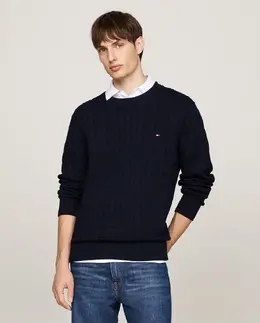 Tommy Hilfiger: Тёмный свитер 