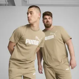 PUMA: Коричневая футболка  Ess