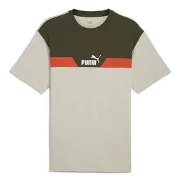 PUMA: Коричневая футболка 