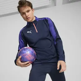 PUMA: Футболка на молнии 