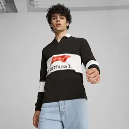PUMA: Чёрное поло 