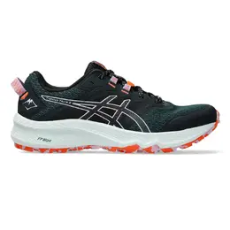 Asics: Зелёные кроссовки 