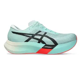 Asics: Зелёные кроссовки 