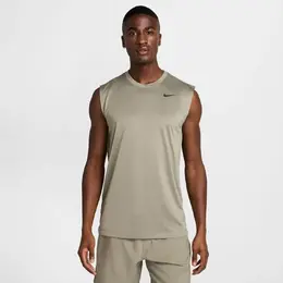 Nike: Зелёная футболка  Dri FIT