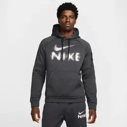 Nike: Серая толстовка 