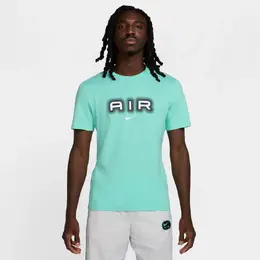 Nike: Зелёная футболка  Air
