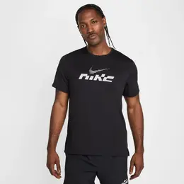 Nike: Чёрная футболка 