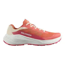 Salomon: Оранжевые кроссовки 