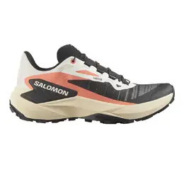 Salomon: Оранжевые кроссовки 
