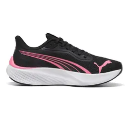 PUMA: Чёрные кроссовки 