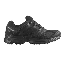Salomon: Чёрные кроссовки 