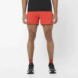 Salomon: Оранжевые шорты 