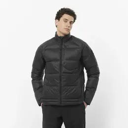 Salomon: Чёрный пуховик 