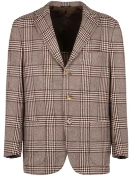Kiton: Коричневые пиджаки 