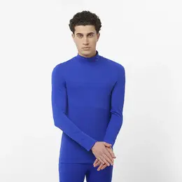 Salomon: Синяя футболка 