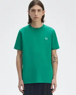 Fred Perry: Зелёная футболка 