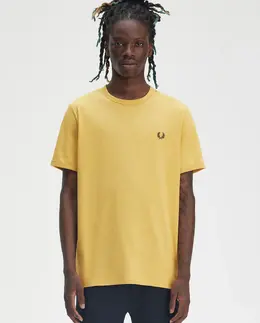 Fred Perry: Жёлтая футболка 