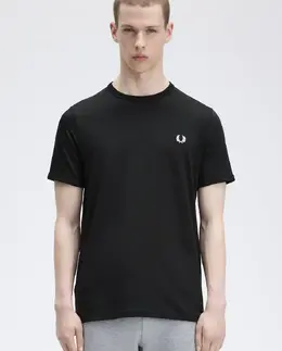 Fred Perry: Чёрная футболка 