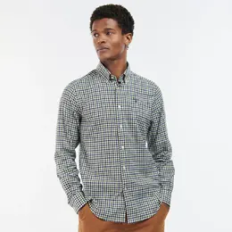 Barbour: Зелёная рубашка 