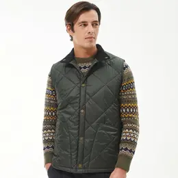 Barbour: Зелёный жилет 