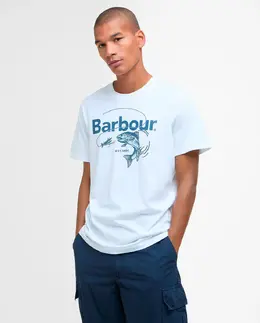 Barbour: Однотонная футболка 