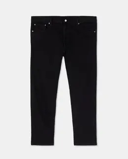 Levi's: Чёрные джинсы  502 Taper