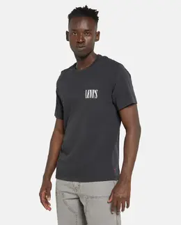 Levi's: Чёрная футболка 