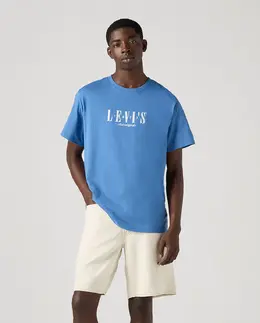 Levi's: Синяя футболка 