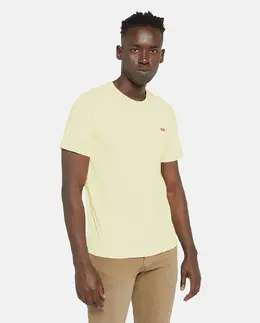 Levi's: Жёлтая футболка 