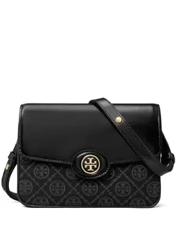 Tory Burch: Чёрная сумка  Robinson