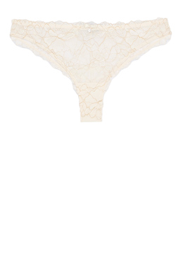 EMPORIO ARMANI Underwear: Бежевые трусы 