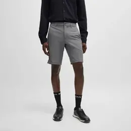 Hugo Boss: Серые шорты 