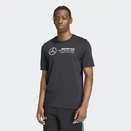 Adidas: Чёрная футболка 