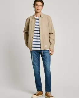 Pepe Jeans: Синие джинсы 