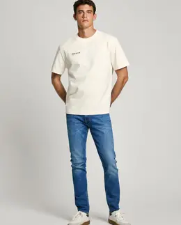 Pepe Jeans: Синие джинсы 